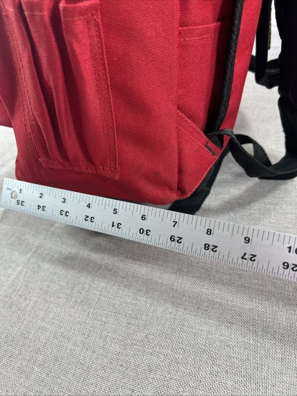 Sports Plus Olympia Red Rolling Backpack Wheeled Travel Carry-on Bag luggage
